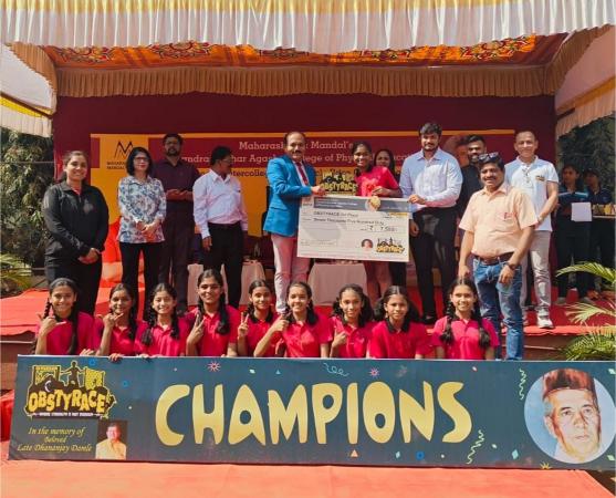 आंतर शालेय सांघिक अडथळा शर्यत २४-२५ १ आंतर शालेय सांघिक अडथळा शर्यत २४-२५ १