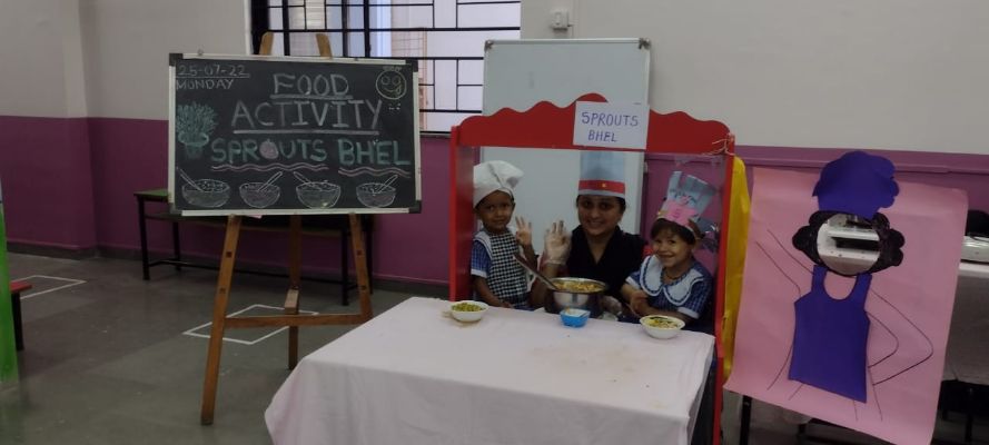 Food Activity or Sprouts Bhel Activity Food Activity or Sprouts Bhel Activity