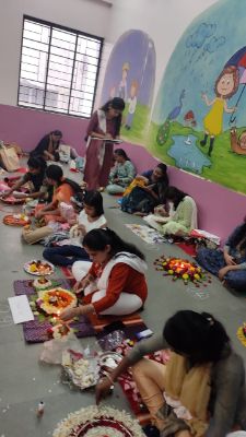 Salad and Thali decoration competition