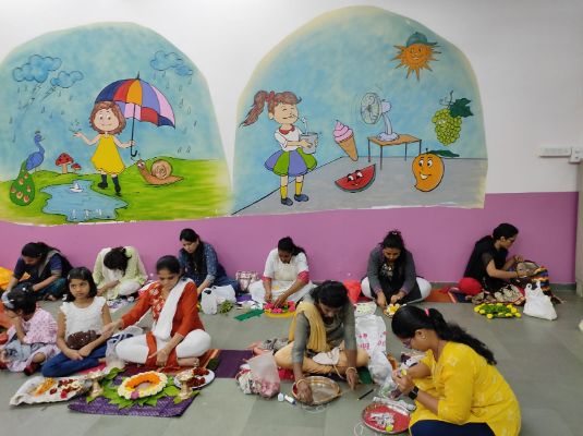 Salad and Thali decoration competition Salad and Thali decoration competition
