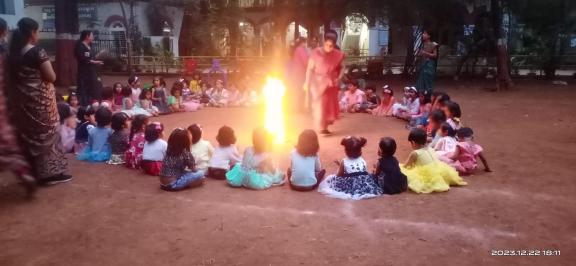 Bonfire: A Winter Delight for Our Little Angels