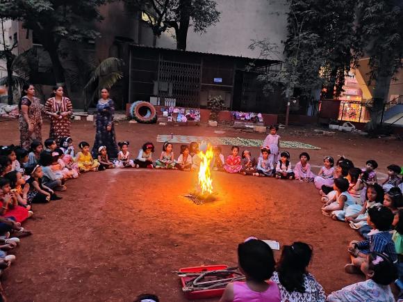 Bonfire: A Winter Delight for Our Little Angels