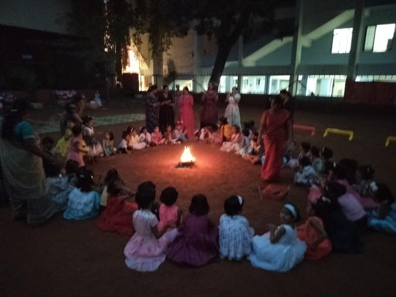 Bonfire: A Winter Delight for Our Little Angels