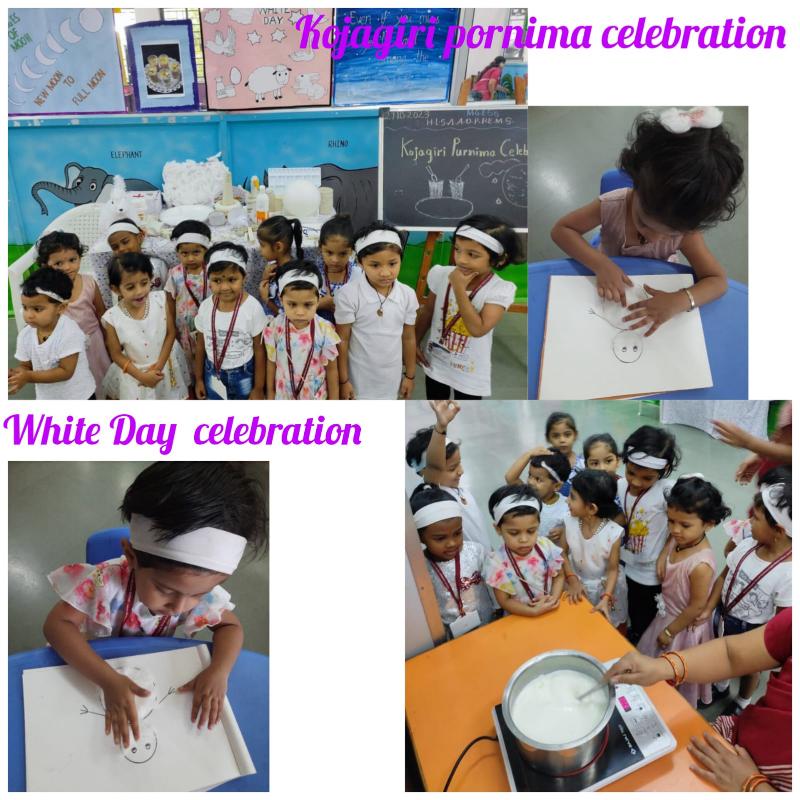 Kojagiri and White Colour Day Kojagiri and White Colour Day