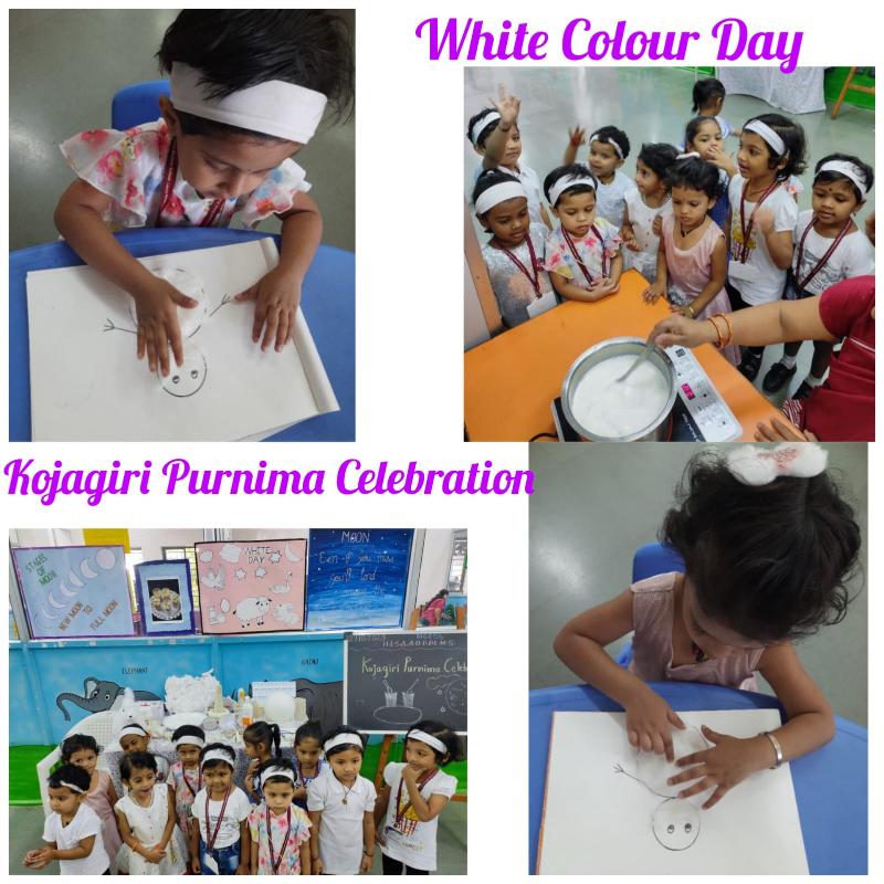 Kojagiri and White Colour Day