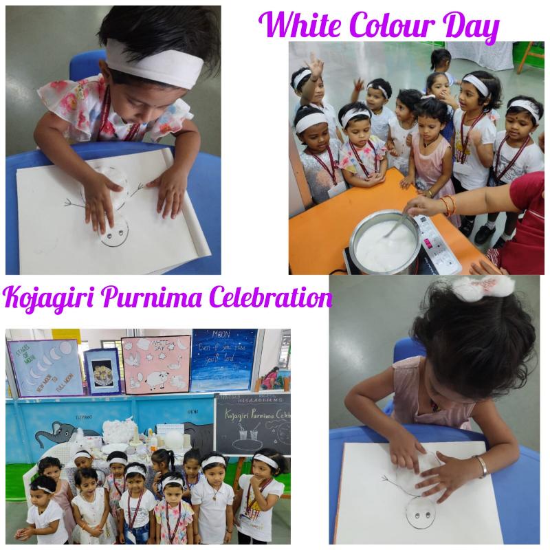 Kojagiri and White Colour Day Kojagiri and White Colour Day