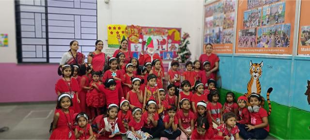 Christmas Celebration and Red Colour Day Christmas Celebration and Red Colour Day