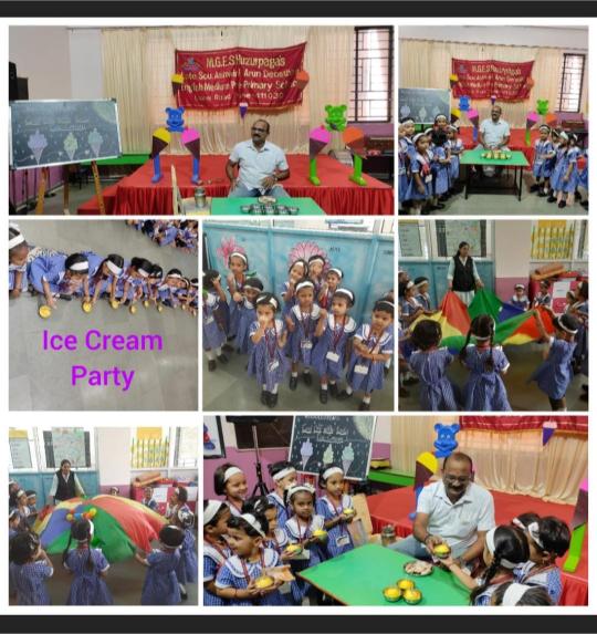 An Ice-cream party An Ice-cream party