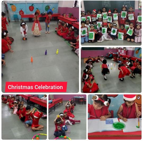 Christmas Celebration and Red Colour Day Christmas Celebration and Red Colour Day